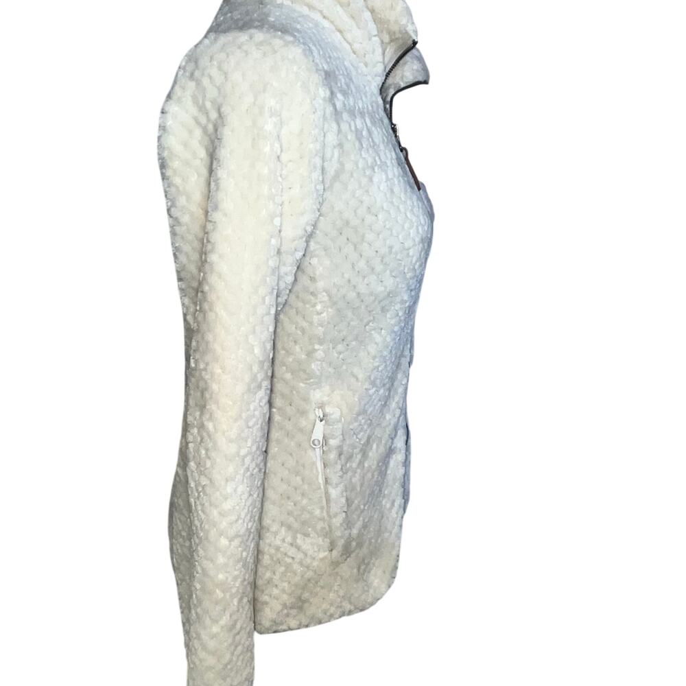 Columbia Women's Fire Side II Sherpa Full Zip Fleece chalk XS - Picture 5 of 10